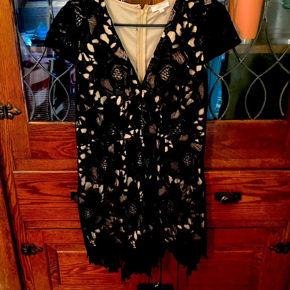 Black Lace Romper